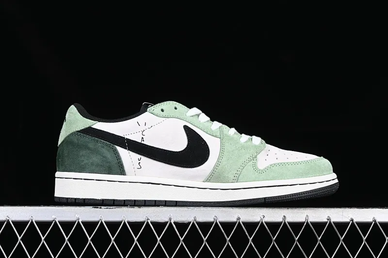 All Categories Air Jordan Jordan Series Basketball Shoes Air Jordan 1 Low Travis Scott x Air Jordan 1 Low OG AJ1 Joe 1 Reversed Overhook Joint Style Casual Sports Basketball Shoes DM7866-813
